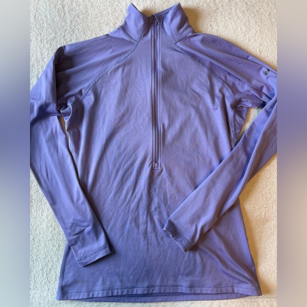 Nike Pro Purple Long Sleeve Top, Dri Fit. Women’s Large